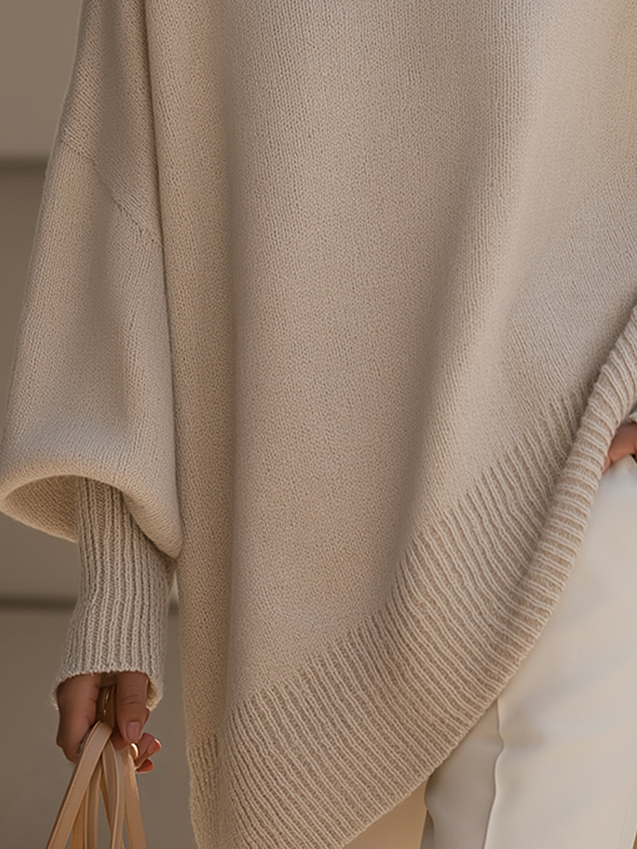 Alina - Pull Tricot Minimal Luxe