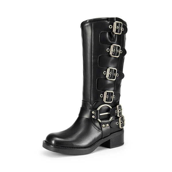 Ravenstride | Bottes hautes à plusieurs boucles