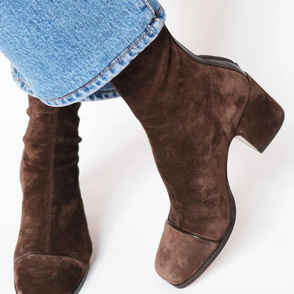 Gemma | Bottes à Talon Carré