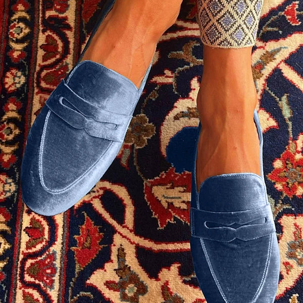 Brenda | Mocassins en velours