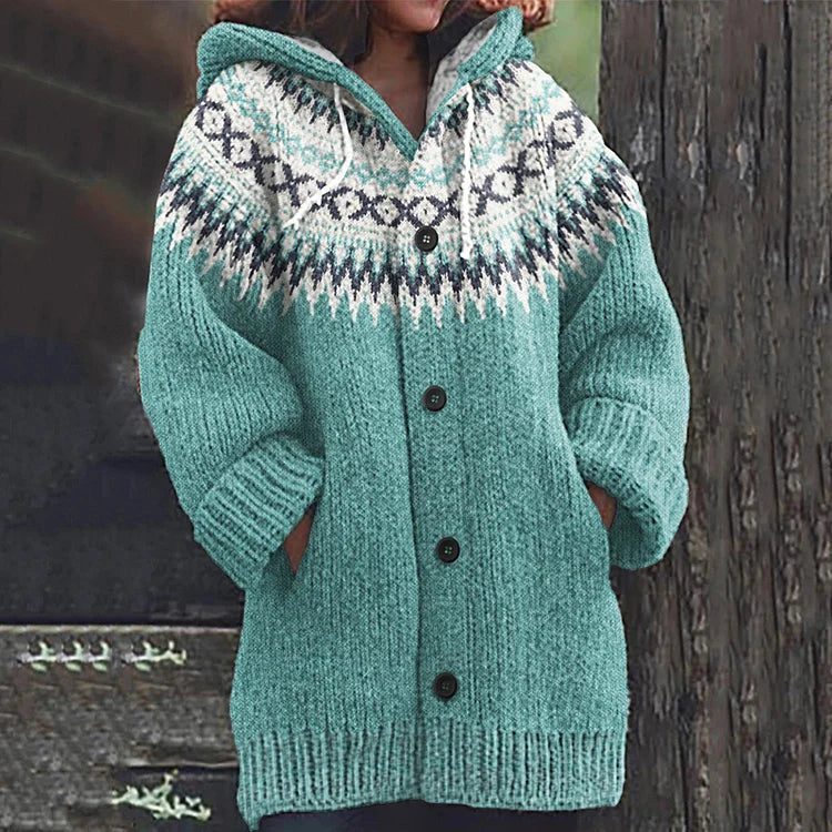 Valentina™ - Cardigan en laine tricoté