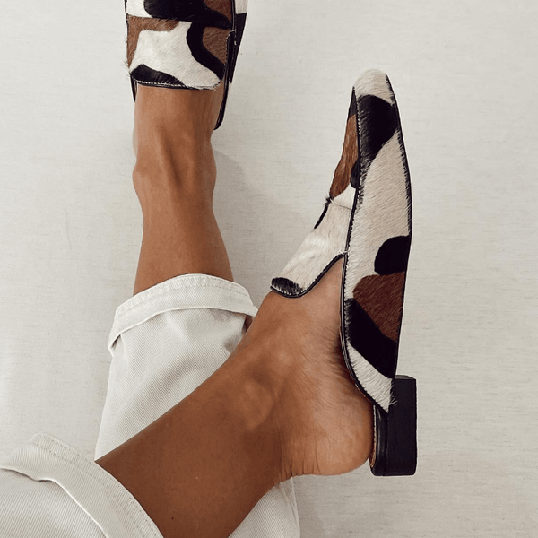 Britney | Mocassin Avec Motif Abstrait