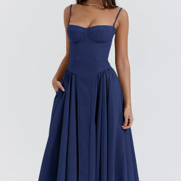 Elara | Robe Corset Midi
