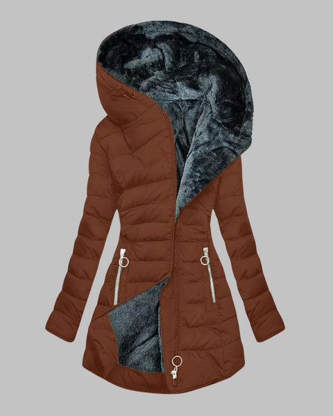 YENGE™ - Veste à capuche à manches longues ajustée décontractée