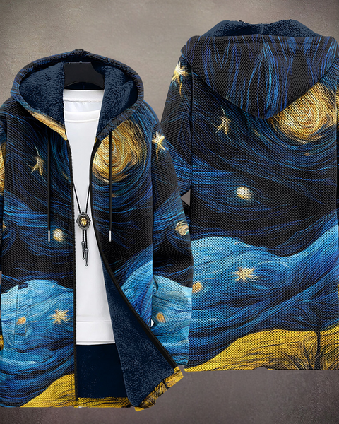 Frederik | Veste à Capuche Nuit Étoilée