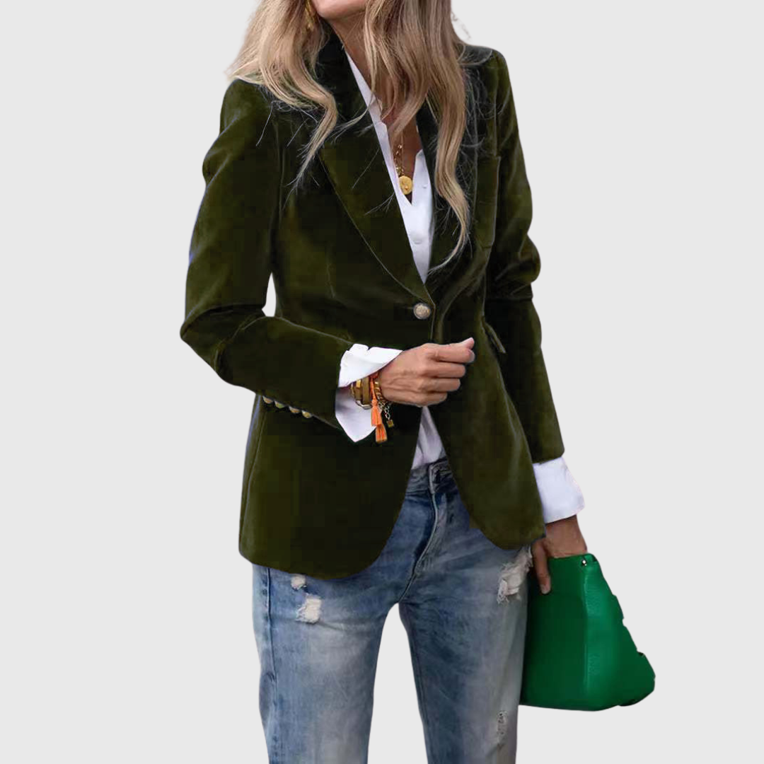 Abbie | Blazer Élégant à Un Bouton