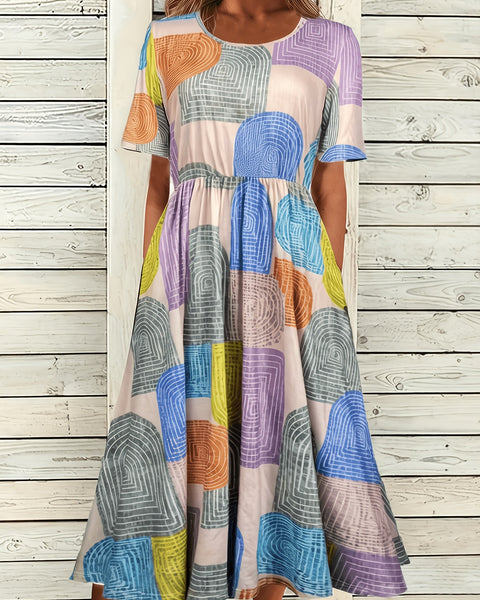 Evelyn | Elegant Bohemian Maxi Dress