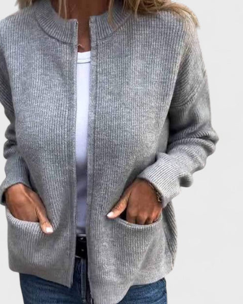 Noelle – Cardigan en Tricot de Coton