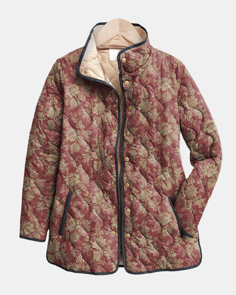 Corinne | Veste Imprimée Florale Rétro