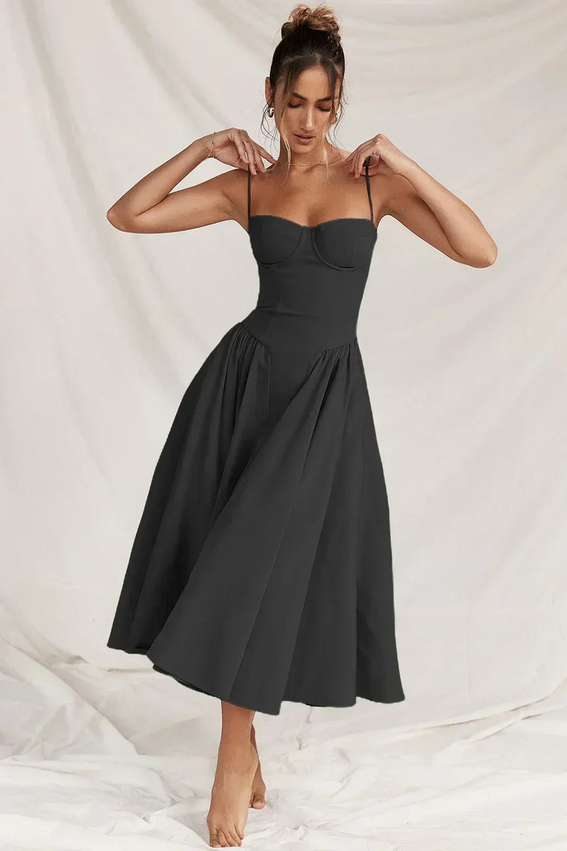 Elara | Robe Corset Midi