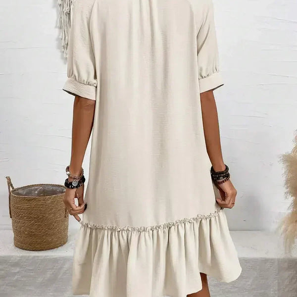 Anna-Rose | Soft Elegance Ruffle Dress