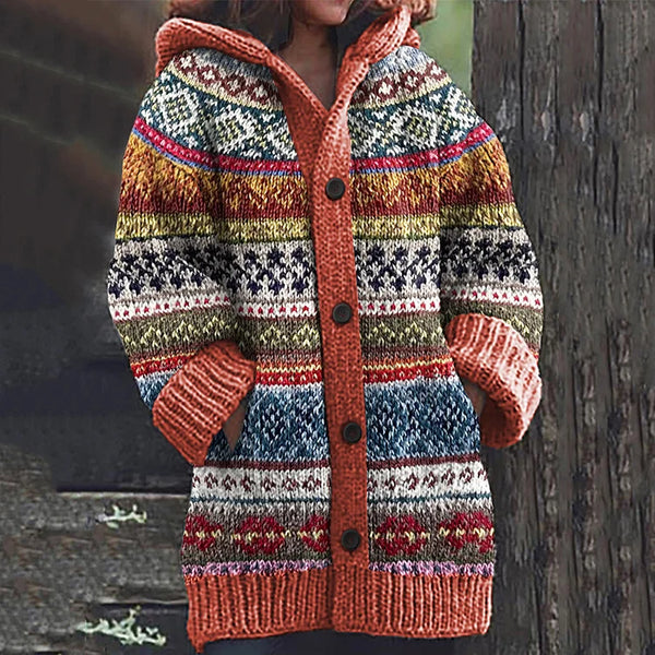 Valentina™ - Cardigan en laine tricoté