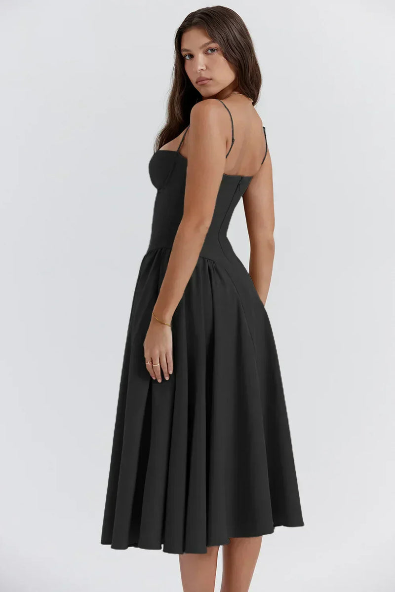 Elara | Robe Corset Midi
