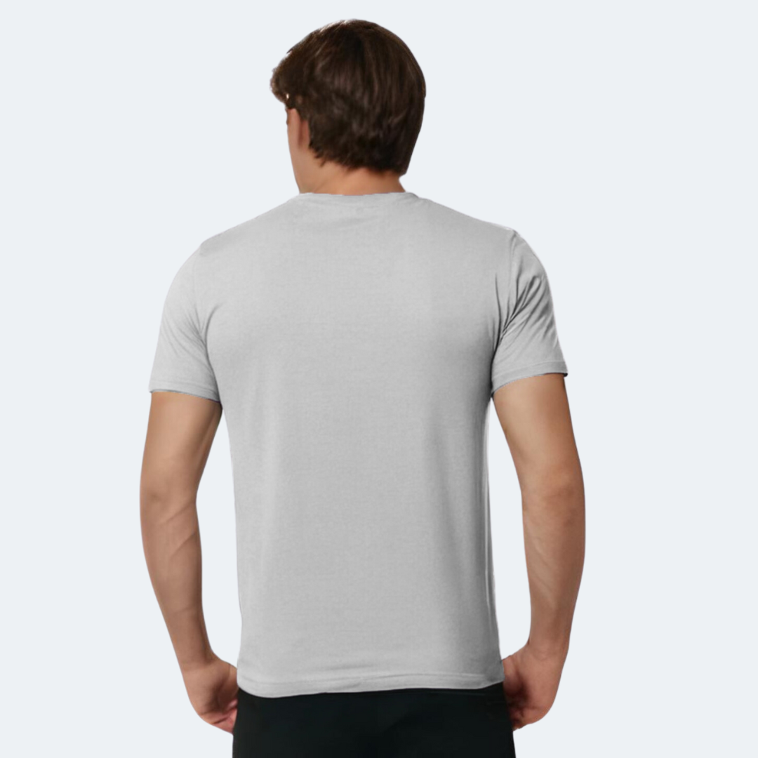 Col Rond Gris Clair