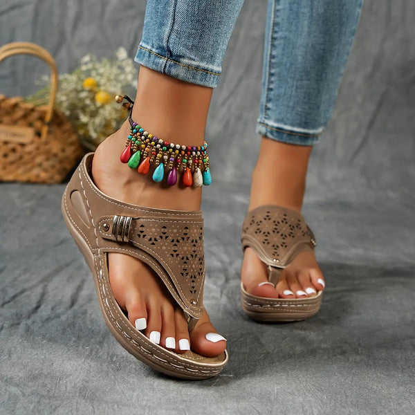 Élodie - Kile-heeled sandals for women