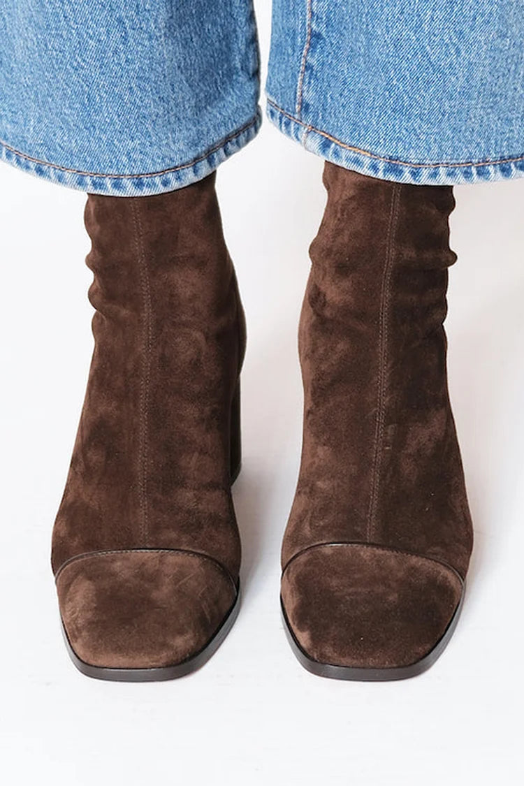 Gemma | Bottes à Talon Carré