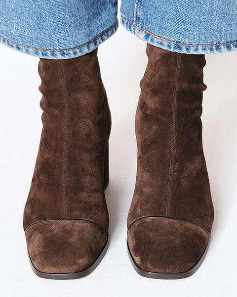 Gemma | Bottes à Talon Carré