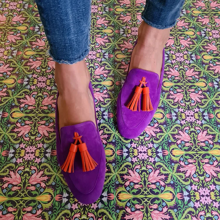 Veerle | Mocassins en daim