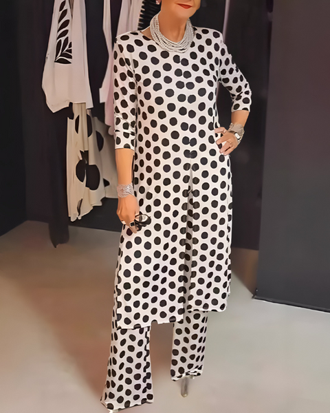 Marcella - Ensemble Chic à Pois