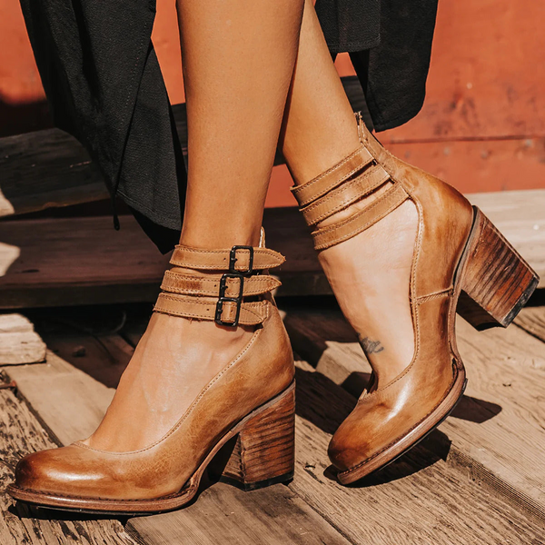 Ginevra™ | Talons à Multi-Sangles avec Talon Épais