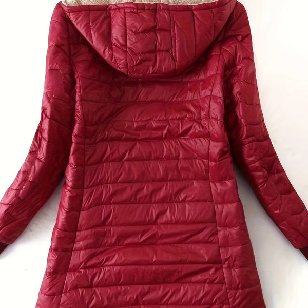 Michèle | Manteau Long Imperméable et Élégant