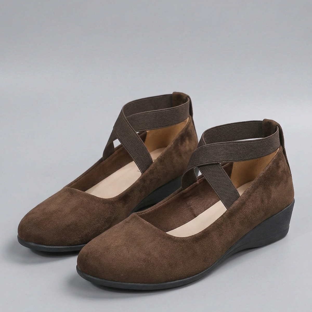 Calerinne | Closed Wedge Ballerina Shoes