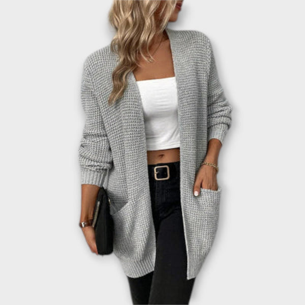 Nancy – Cardigan Tricot Décontracté avec Poches