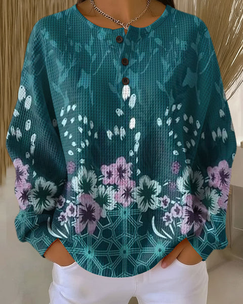 Nora™ - Pull avec Motif Floral
