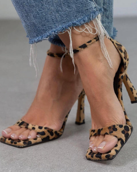 Avril | Talons Imprimé Léopard