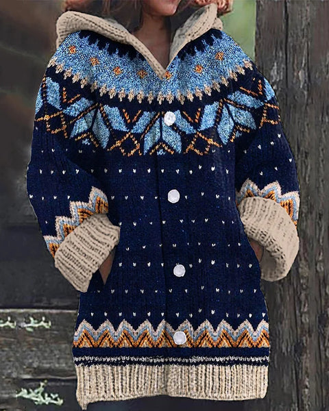 Valentina™ - Cardigan en laine tricoté