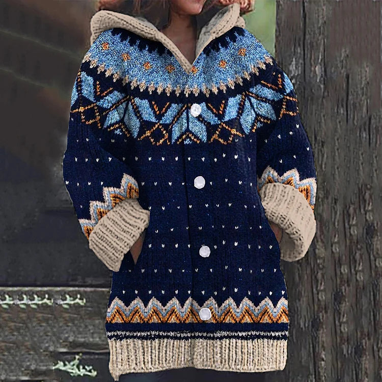 Valentina™ - Cardigan en laine tricoté