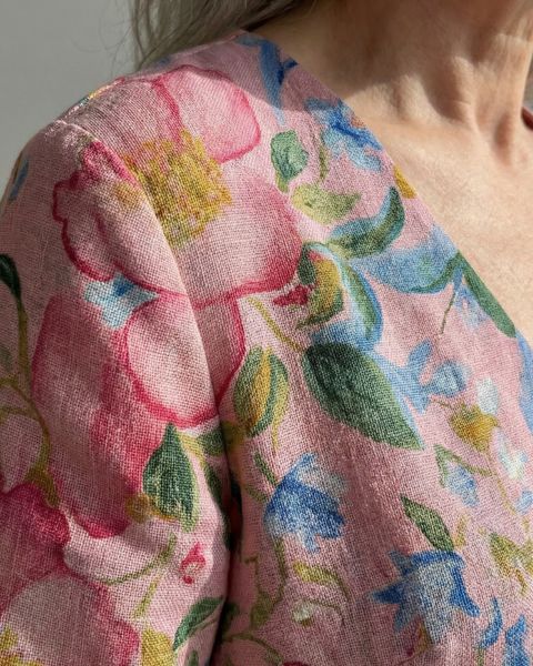 Julien | Light Form Floral Midi Dress