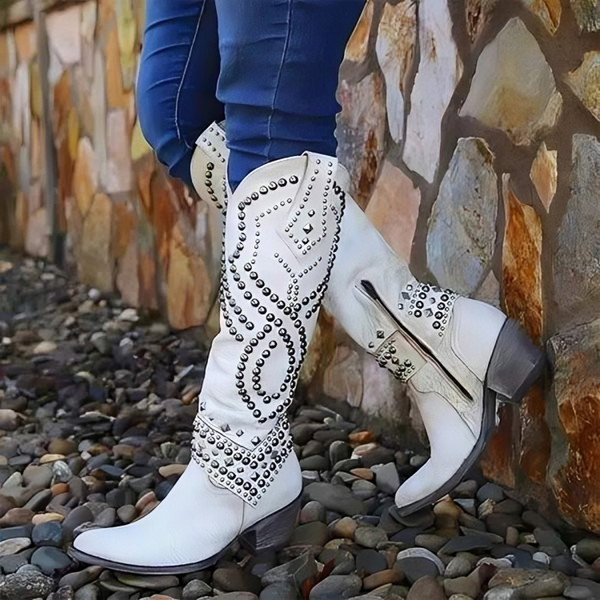 Mary | Bottes Western Montantes