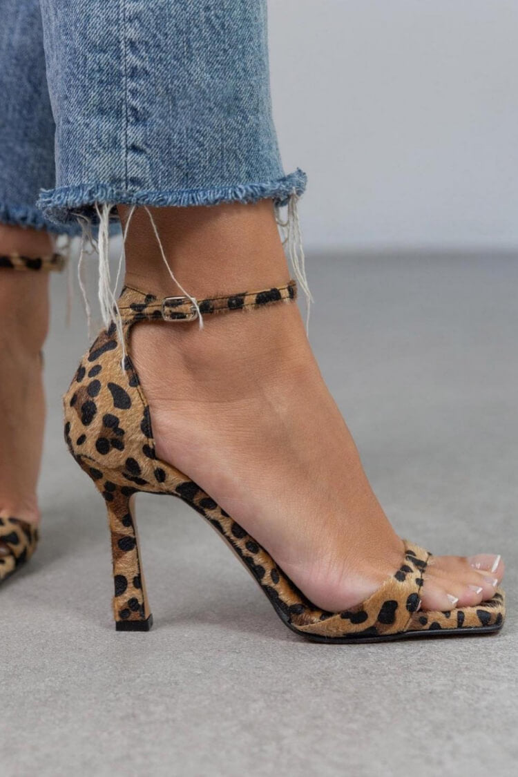Avril | Talons Imprimé Léopard