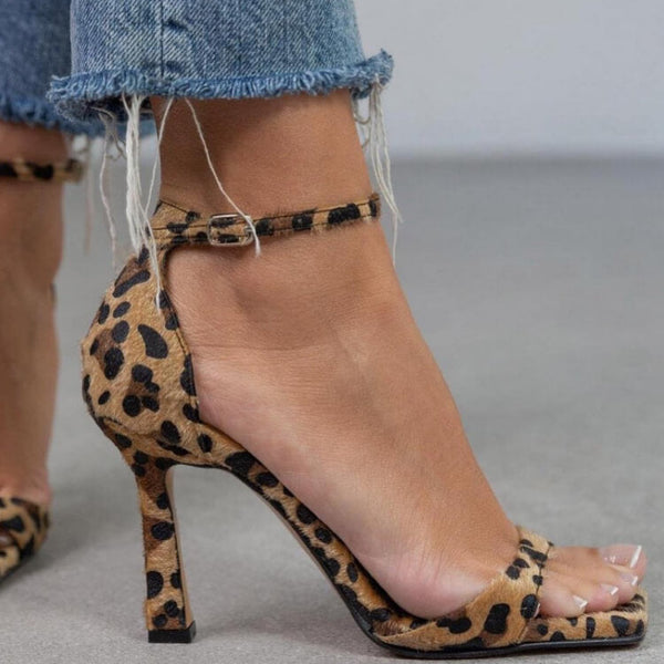 Avril | Talons Imprimé Léopard