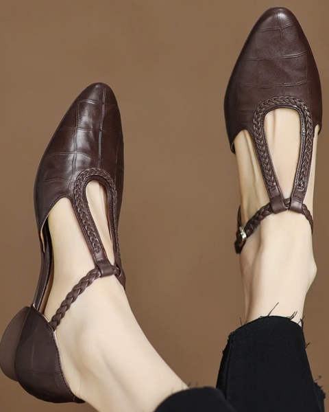 Lida | Kepa Cuir Mary Janes