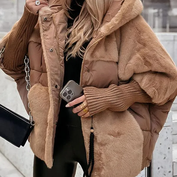 MARISA™ - Veste à Capuche en Peluche Confort