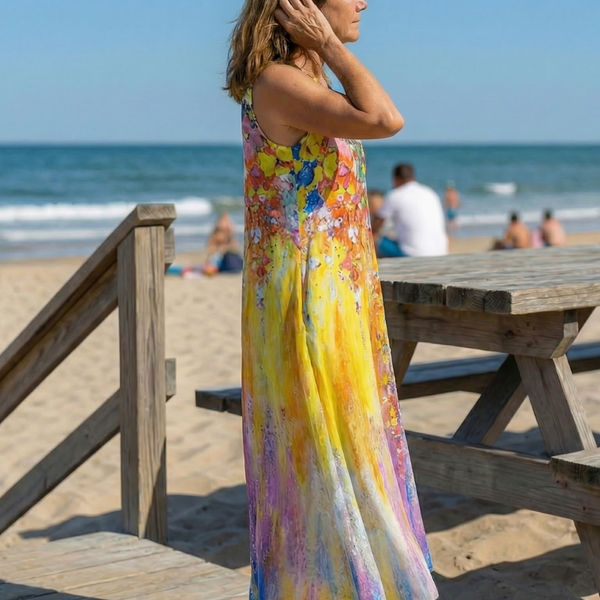 Alina | Open Air Maxi Dress