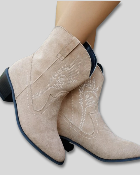 Zephyra - Bottes de Cowboy Classiques Brodées