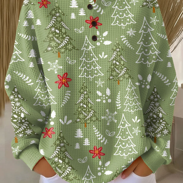 Ingrid™ - Pull avec design de sapin de Noël