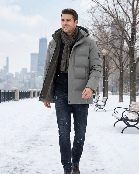 VALENCE | PARKA HIVERNALE POUR HOMME