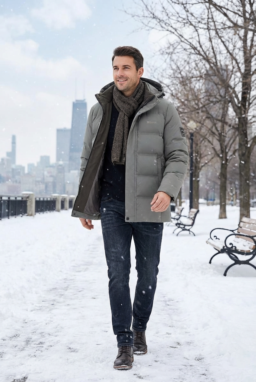 VALENCE | PARKA HIVERNALE POUR HOMME
