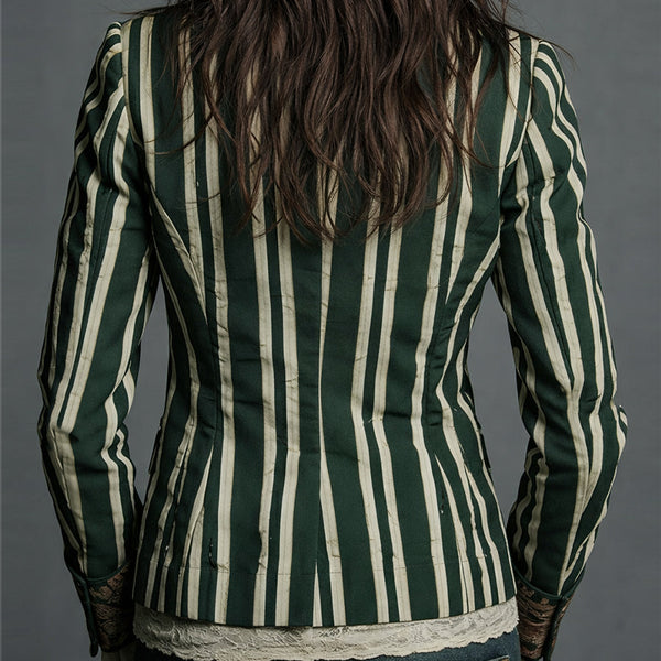 The Juniper™  | Bohemian Striped Blazer