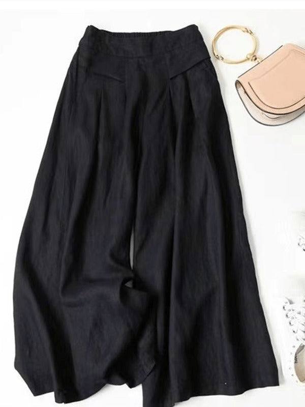 Leah - Pantalon Large Sans Effort