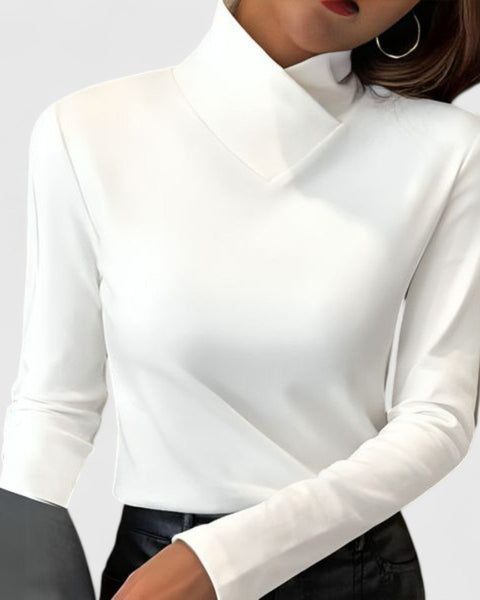 Clair | Pull Col Roulé Élégant