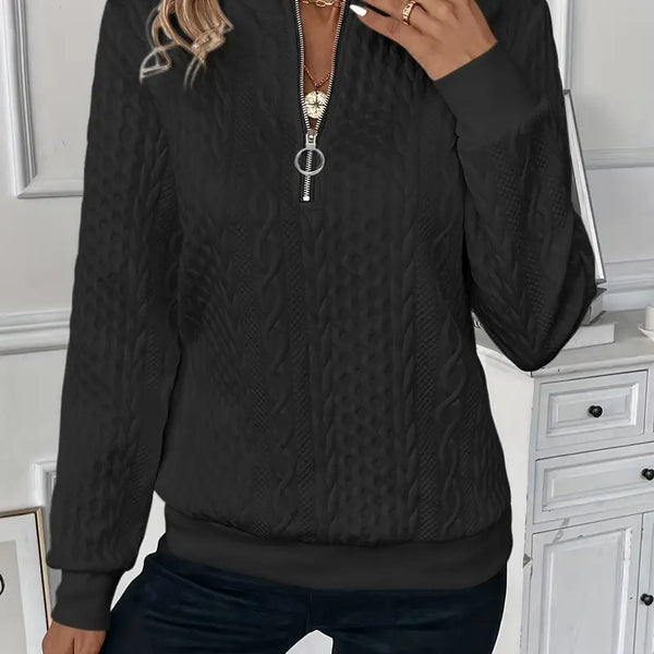 Rhea | Pull avec Fermeture Éclair