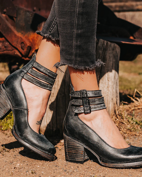 Ginevra™ | Talons à Multi-Sangles avec Talon Épais