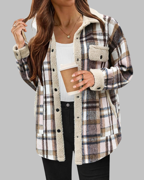 ZENY™ - Veste Classique à Manches Longues avec Boutons