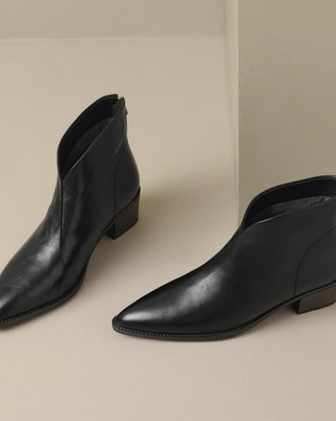 Camille | Bottes de Luxe à Talon Bas