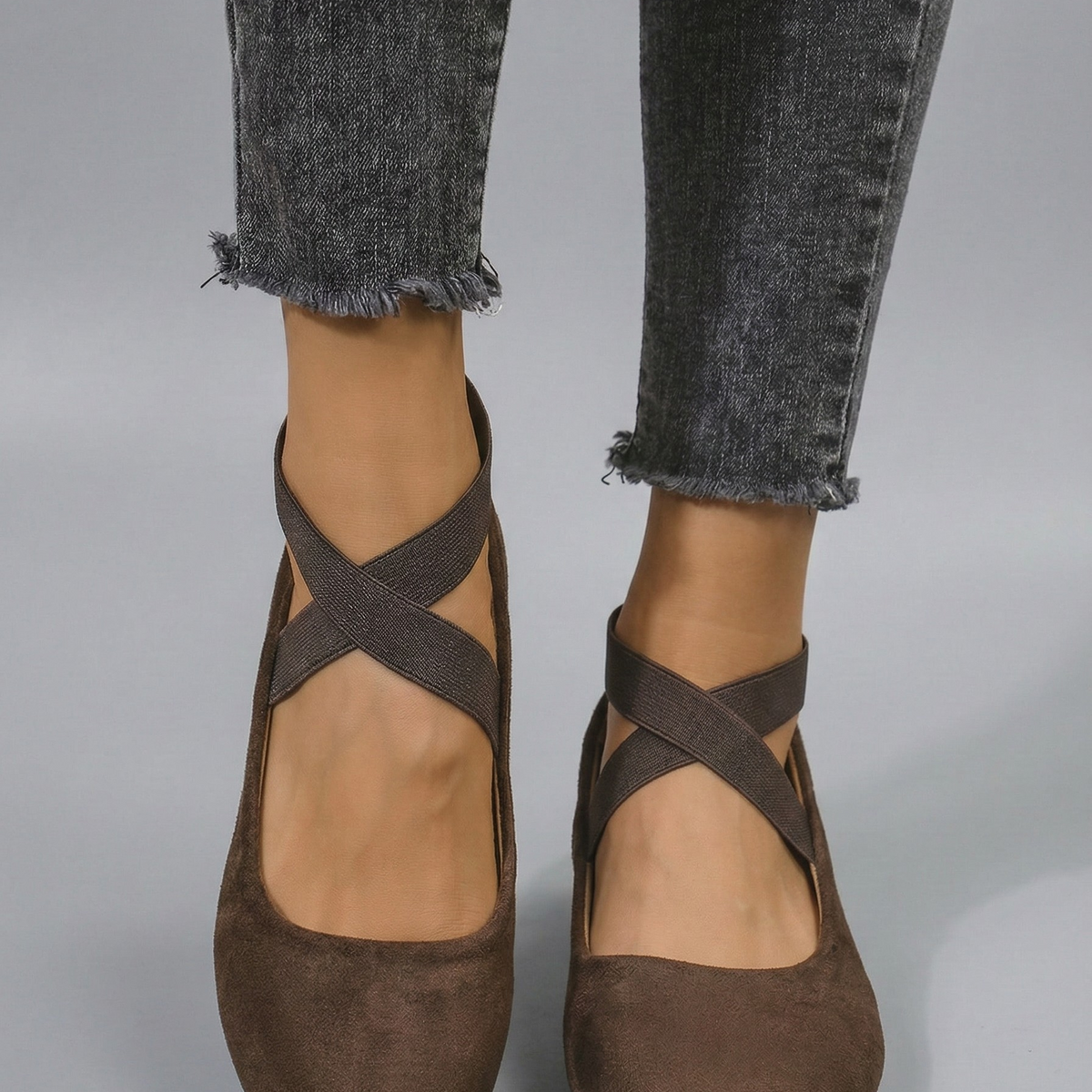 Calerinne | Closed Wedge Ballerina Shoes